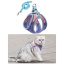 Cat Harness Postroj a vodítko pre mačky S Blue and Pink EAN (GTIN) 0791206524932