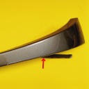 MOULURE SOUS LAMPE GAUCHE AVANT BMW 3 E46 51.137030553 NR20photo 6