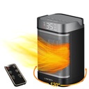 ВЕНТИЛЯТОР КЕРАМИЧЕСКИЙ ОБОГРЕВ С ДИСТАНЦИОННЫМ УПРАВЛЕНИЕМ ТЕРМОСТАТ ТАЙМЕР 1500 Вт PTC