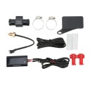 UNIVERSEL MOTOCYCLETTE DC12V LCD SUPER MINCE INDICATEUR TEMPÉRATURE EAU PAphoto 4