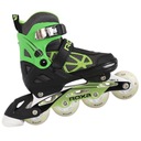 Регулируемые роликовые коньки Roxa PUNCH ALU KID, размеры 35–38