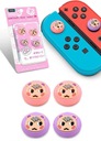 4x SILICONE ELASER SWITCH LITE OLED Marshal Animal, розово-фиолетовый