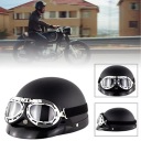 HELMET MOTORCYCLE CHOPPER HELMET MOTORCYCLE Z OTWARTA TWARZA Z GLASSES UV  photo 15
