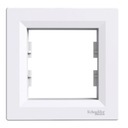 SCHNEIDER Asfora одинарная рама, горизонтальная