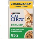 Purina Cat Chow kurczak 10x85g