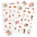 СВАДЕБНЫЕ НАКЛЕЙКИ ДЛЯ ГОСТЕВОЙ КНИГИ СВАДЕБНЫЙ ПИОН Y7