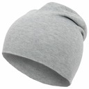 W385C Кепка-толстовка серая гладкая