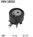 SKF VKM 18502 ROLL NAPINAJACA CHRYSLER, DODGE, JE 