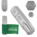Bit Wkrętarki TORX 1/4 T40 25 mm KOŃCÓWKA MAGNETYCZNA Grot Wiertarki Stal