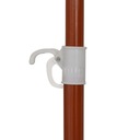 vidaXL Dáždnik na oceľovom stĺpiku, 180 cm, farba taupe Kód výrobcu 47801