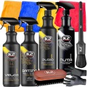 K2 НАБОР ДЛЯ УХОДА ЗА АВТОМОБИЛЕМ АВТОКОСМЕТИКА PRO НАБОР ЩЕТКОВ XXL