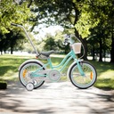 Rowerek dla dziewczynki prezent rower 16 cali dziecięcy 4-6 lat prowadnik