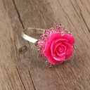 Prstene na svadobné obrúsky Ruže 10 ks Kód výrobcu 5068215845468451166