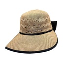 Dámska slnečná čiapka Fashion Fishing Cap Bucket khaki Dominujúca farba prehľadná