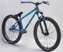 Bicykel Dirt 26 Hydraulika Zvonček Mládež Unisex Jednorýchlostný Odpruženie Farba modrá