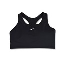 Stanik sportowy Nike Swoosh Pro-padded Bra Wmns Black/White - BV3636-010