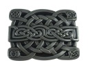 Кельтская тесьма, пряжка викингов, старое серебро.