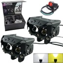 МОТОЦИКЛ ГАЛОГЕННЫЙ СВЕТОДИОД 40ВТ 4000ЛМ 2 РЕЖИМА ЛАМПЫ