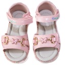 CLIBEE SANDAŁY DZIEWCZĘCE MOTYLEK WKŁADKA SKÓRA PROFILOWANE 23