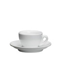 Чашка для эспрессо с блюдцем 0,05 л белая CILIO
