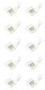 KOMPLET ZŁĄCZKA CN-06: TAŚMA LED 10MM RGB 10 Szt