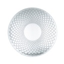 СТЕКЛЯННАЯ ТАРЕЛКА ретро прозрачная диам. 25 см