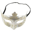 КОСТЮМ НА ХЭЛЛОУИН МУЖСКАЯ РАСКРАШЕННАЯ МАСКА ДЛЯ ВЕЧЕРИНКИ ЧЕРНАЯ