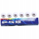 МЯЧИКИ ДЛЯ ПИНГ-ПОНГА, БЕЛЫЕ, ДЛЯ НАСТОЛЬНОГО ТЕННИСА, 6 ШТ.