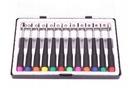 ОТВЕРТКИ ТОЧНЫЕ TORX 12 ШТ, МАГНИТНЫЕ
