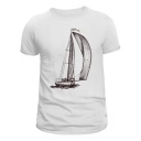 Мужская футболка Spinnaker белая L