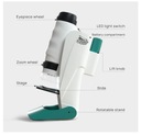 Научный микроскоп для детей 3в1 карманный вертикальный для телефона 60X-120X