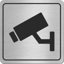 КАМЕРА / МОНИТОРИНГ пластина inox НЕРЖАВЕЮЩАЯ СТАЛЬ