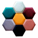 Мягкие шестигранные панели 30 х 26 мягкие соты