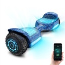 Электрический скейтборд Hoverboard GYROOR G11 BLUE Led Bluetooth Приложение