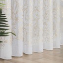 ГОТОВАЯ ШТОРА ЗОЛОТЫЕ РОЗЫ ЭТАМИНА 150Х250