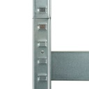 МЕТАЛЛИЧЕСКИЙ СКЛАДСКИЙ СТЕЛЛАЖ МЕТАЛКАС 100КГ 180Х90Х40