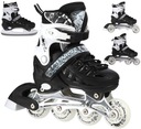 Роликовые коньки NILS 4 в 1, роликовые коньки для отдыха, роликовые коньки, регулируемые 35-38