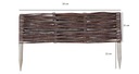 Palisada wiklinowa H15 - L50 płotek z wikliny