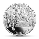 20 zł 2013 Żubr w blistrze - srebrna moneta kolekcjonerska Materiał srebro