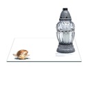 ПОДСВЕЧНИК СТЕКЛЯННЫЙ 25x25см 554e Angel