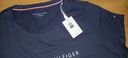 TOMMY HILFIGER * T-SHIRT KOSZULKA Z KRÓTKIM RĘKAWEM - L / XL Rozmiar L/XL