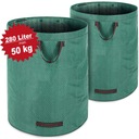 2x САДОВАЯ СУМКА МЕШОК ДЛЯ САДОВЫХ ОТХОДОВ
