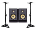 СТУДИЙНЫЕ МОНИТОРЫ KRK RP5 G4 + ШТАТИВЫ 2 шт.
