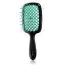 ЩЕТКА ДЛЯ ВОЛОС JANEKE SUPERBRUSH АНТИСТАТИЧЕСКАЯ ЧЕРНАЯ И БИРЮЗОВАЯ