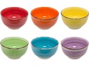 ZESTAW MISEK do zupy 500 ml LINIA RAINBOW 6 szt