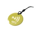 Брелок NFC TAG nTag213 ЗЕЛЕНЫЙ