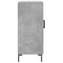VIDAXL CASIER SZAROSC BÉTON 90X34X80 CM, MATÉRIAU DREWNOPOCHODNYphoto 7