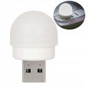 LAMPKA LED MINI OKRĄGŁA USB LED 5V 1W ŚWIATŁO BIAŁE NATURALNE OŚWIETLENIE