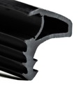 USZCZELKA DO DRZWI STALOWYCH CZARNA STL 7601 1 mb