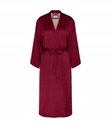 Dámsky župan Triumph Robes Satin Robe 01 40/42 Dominujúca farba červená